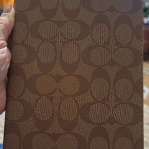 Brown Monogrammed Tablet Case